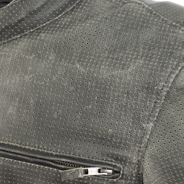 コミネ KOMINE 春夏モデル ベンティッドシングルライダースレザージャケット 黒 2XLサイズ 4573325789517 WO店