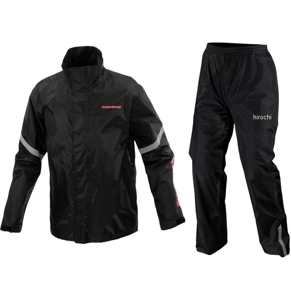 RK-5433 コミネ KOMINE スタンダードレインウェア コミネブラック Lサイズ 4582611222010 WO店の通販は