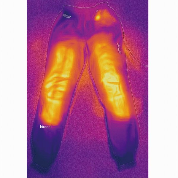 コミネ KOMINE 秋冬モデル エレクトリックインナーパンツ12V 黒 4XLサイズ 4573325781641 WO店