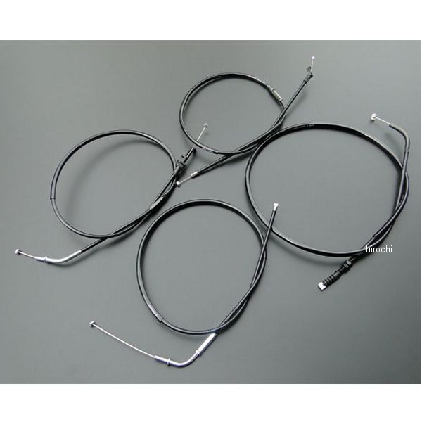 ビーアールシー BRC イージーワイヤー4本セット STD ゼファー400、ゼファー400χ 黒 8423-BRC WO店