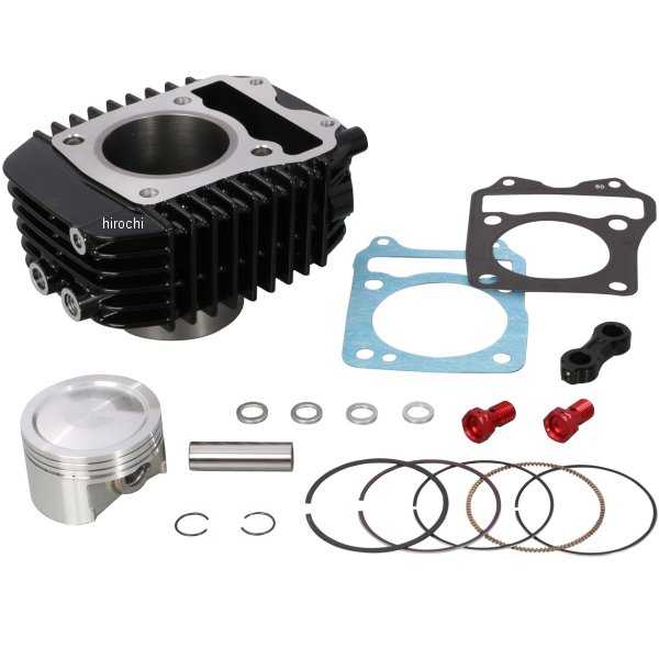 キタコ ライトボアアップキット グロム 164cc 黒 212-1444150 WO店