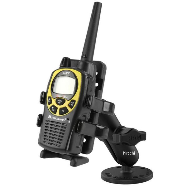 ラムマウント RAM Mounts フィンガーグリップ＆AMPSラウンドベースセット 標準アーム 1インチボール RAM-B-138-UN4 WO店