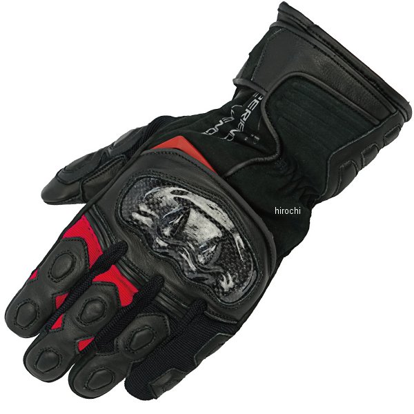 ラフ&ロード 秋冬モデル プロテクションツアラーウインターグローブ 黒/赤 LLサイズ RR8658BK-RD4 WO店 7,568円