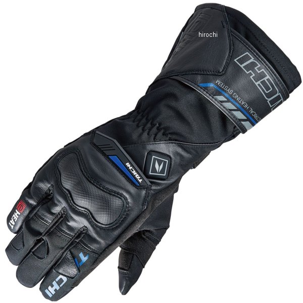 RST655 RSタイチ 2024年秋冬モデル e-HEAT プロテクション グローブ 黒/青 Sサイズ 4997035080243 WO店 21,236円