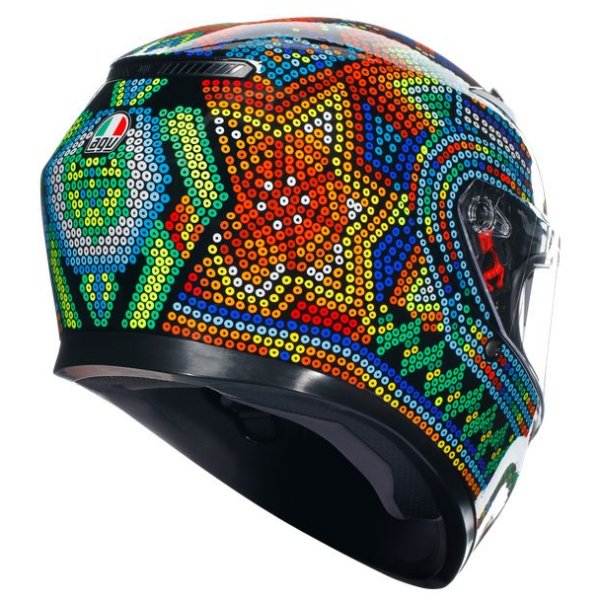 エージーブイ AGV フルフェイスヘルメット K3 MPLK 001-ROSSI WT 2018 