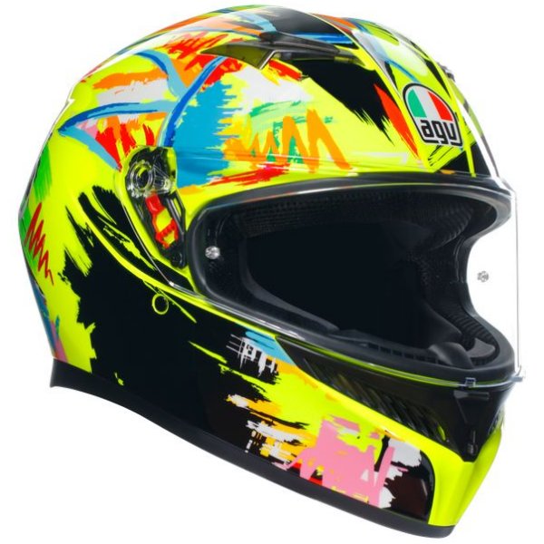 エージーブイ AGV フルフェイスヘルメット K3 MPLK 003-ROSSI WT 2019 Lサイズ(59-60cm) 18381007003-L WO店