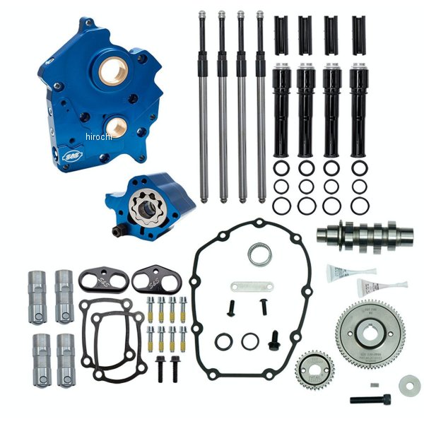 310-1009A S&amp;Sサイクル S&amp;S Cycle 465G ギアカムチェストキット ブラックチューブ 025577 WO店