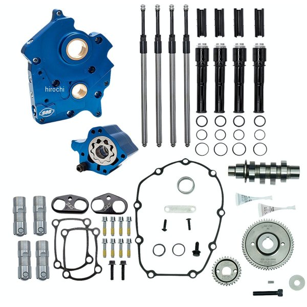 310-1013A S&amp;Sサイクル S&amp;S Cycle 465G ギアカムチェストキット ブラックチューブ 025581 WO店