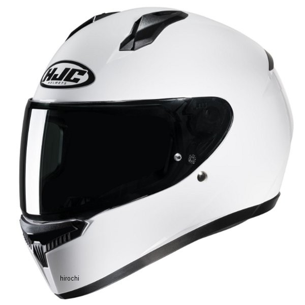 HJH232 エイチジェイシー HJC フルフェイスヘルメット C10 ソリッド 白 2XSサイズ HJH232WH012XS WO店