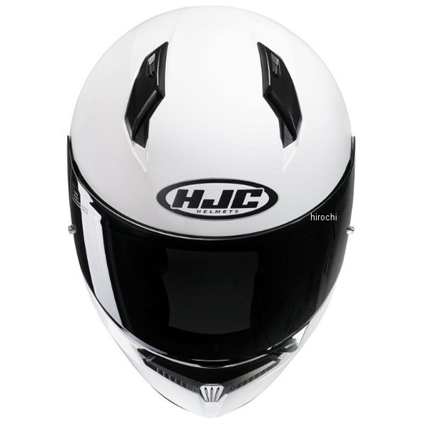 HJH232 エイチジェイシー HJC フルフェイスヘルメット C10 ソリッド 白 ...