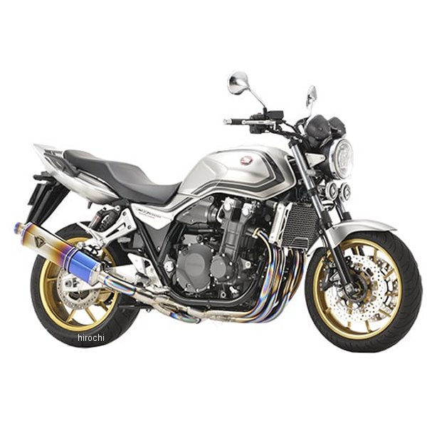 アールズギア r's gear フルエキゾースト ワイバンR シングル Sタイプ 21年以降 CB1300SF チタンドラッグブルー WH48-S1SD WO店