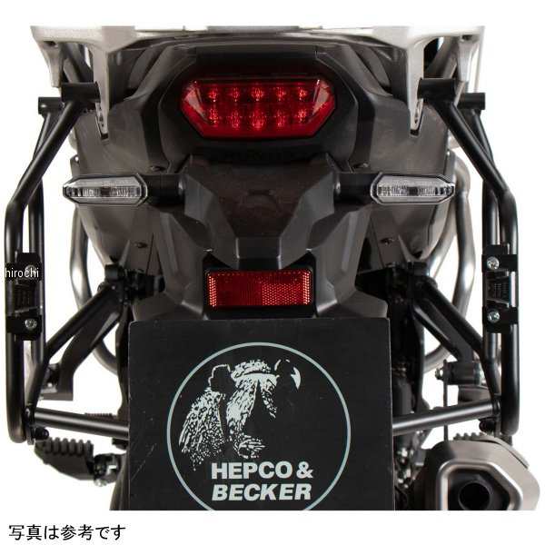 65395390001 ヘプコアンドベッカー HEPCO&BECKER サイドキャリア ブラック 23年 XL750 トランザルプ 6539539 00 01 WO店