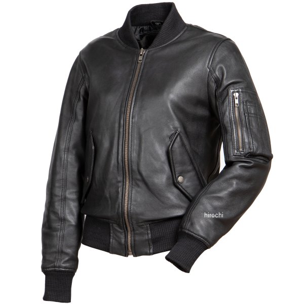 デグナー DEGNER レザーMA-1ジャケット レディース 黒 Sサイズ 4524486104084 WO店