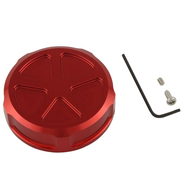 ポッシュ POSH アルミマシンドラジエターキャップ 18年-20年 Z900RS/CAFE 赤 132215-02 WO店