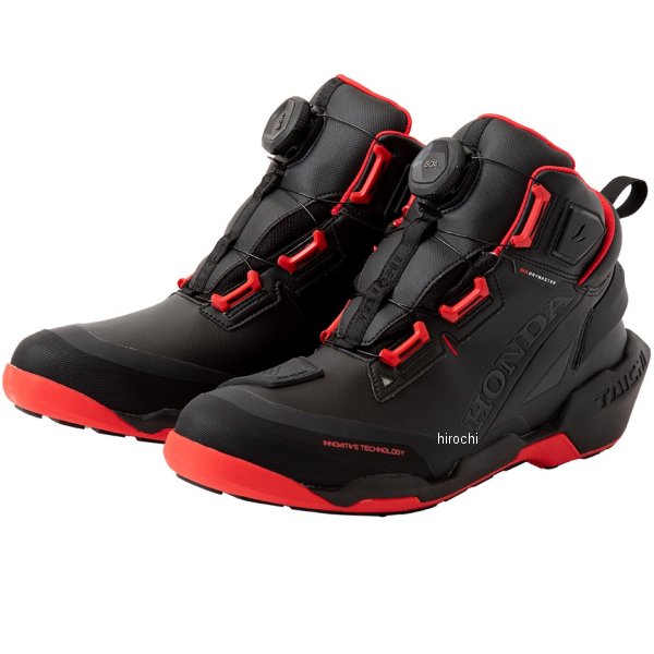 ホンダ純然たる DRYMASTER ARROW SHOES 黒/赤 27.5 0SYTP-57A-R75 WO店