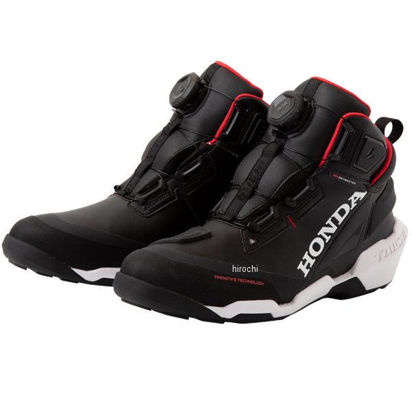 ホンダ純然たる DRYMASTER ARROW SHOES 黒/白 24.5 0SYTP-57A-W45 WO店
