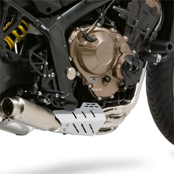 モリワキ クロスショート エキゾーストガード 19年以降 CB650R シルバー 01895-401R7-10 WO店_2