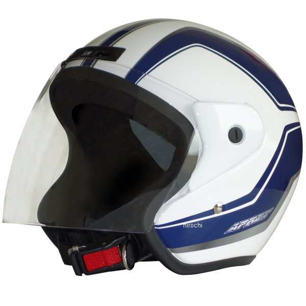 リード工業 APRET ジェットヘルメット レイトオリジナル 白/青 フリーサイズ(57cm-60cm) APRETREIT1 WO店の通販は