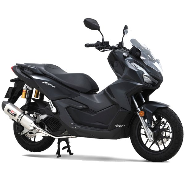 ヨシムラ フルエキゾースト 機械曲 R-77S サイクロン EXPORT SPEC カーボンエンド 23年 ADV160 サテンフィニッシュ 110A-46H-5130 WO店