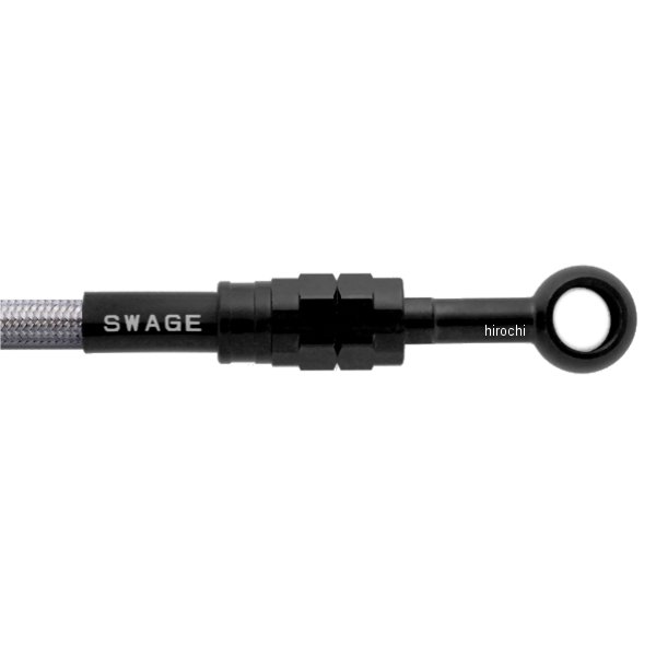 スウェッジライン SWAGE-LINE PRO フロントホースキット 23年 CBR250RR ステンブラック/クリア BTP0056FS WO店