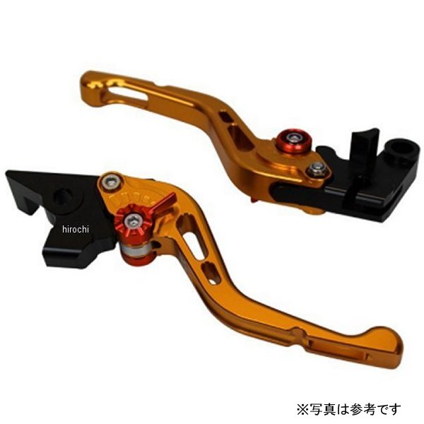 ユーカナヤ U-KANAYA ビレットレバーセット GPタイプ ショート 18年以降 YZF-R15 インド仕様 ゴールド YA062-142-0602 WO店