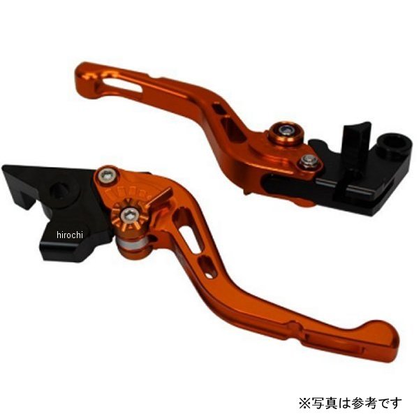 ユーカナヤ U-KANAYA ビレットレバーセット GPタイプ ショート 19年以降 MT-15 東南アジア仕様 オレンジ YA064-140-0608 WO店