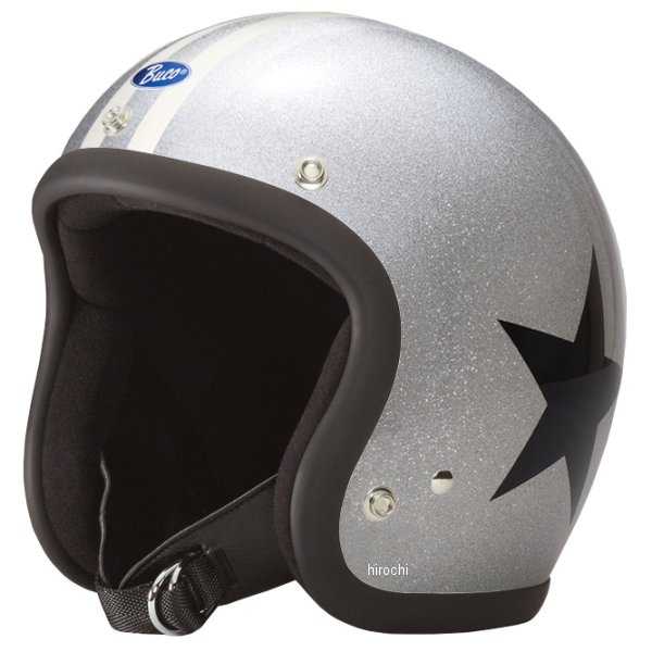 Buco ジェットヘルメット シルバー Buco ジェットヘルメット シルバー