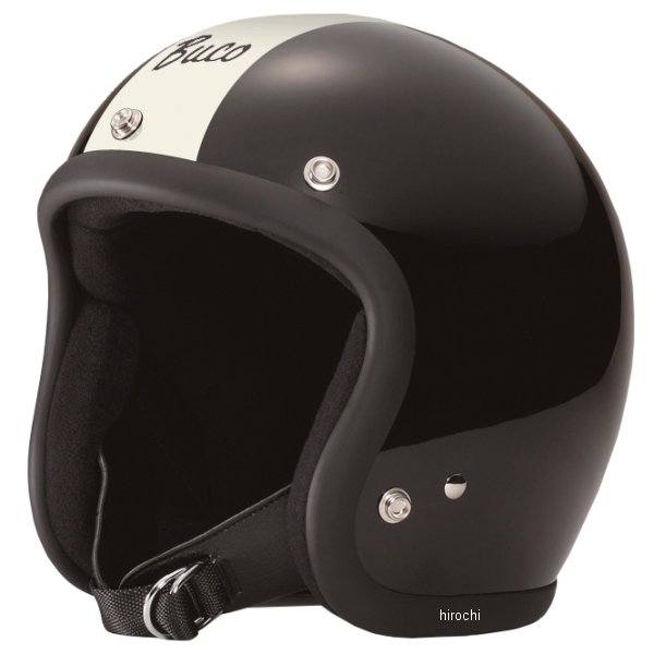 ブコ BUCO ジェットヘルメット エクストラブコ ストライプ ブラック 
