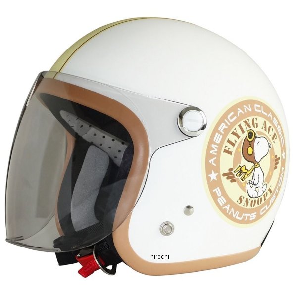 アークス AXS SNJ-79 ジェットヘルメット スヌーピーバイカー2 マット