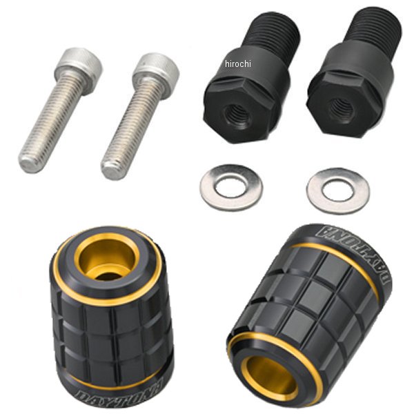 デイトナ ハンドルバーエンドプラグ BRICK M16 ヤマハ ゴールド 42618 WO店の通販は