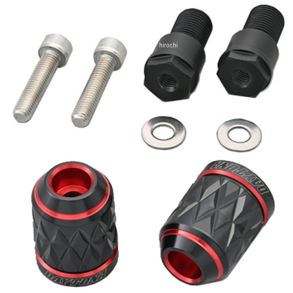 デイトナ ハンドルバーエンドプラグ KIRIKO M16 ヤマハ 赤 42620 WO店の通販は