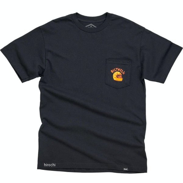 Biltwell ビルトウェル Biltwell WHEELIE ポケットTシャツ ブラック XL 8102-094-005 WO店の通販は