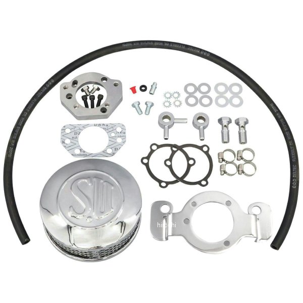 American Prime Mfg アメリカンプライム CV/EFI用SUエアクリーナーキット クローム 91年-21年 スポーツスター 1007-0108 WO店の通販は