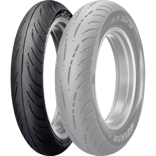 ダンロップ DUNLOP ELITE4 130/70R18 M/C 63H TL フロント 328799 WO店