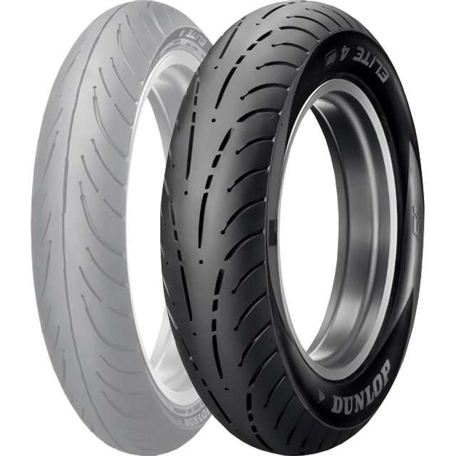 ダンロップ DUNLOP ELITE4 180/70R16 M/C 77H TL リア 329301 WO店