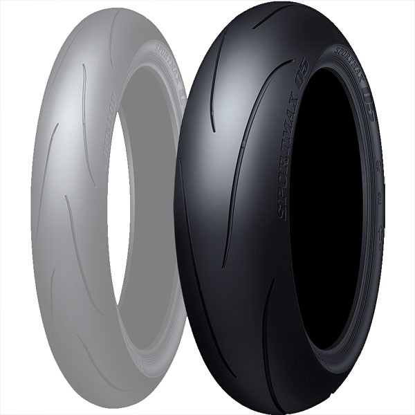 ダンロップ DUNLOP Q5 180/55ZR17 M/C (73W) TL リア 337186 WO店