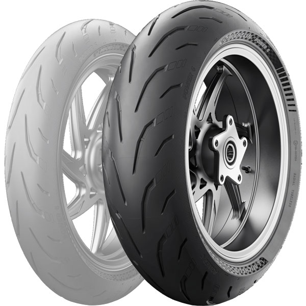 ミシュラン MICHELIN POWER6 190/55ZR17 M/C (75W) TL リア 904688 WO店