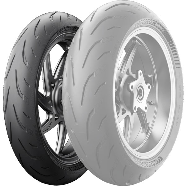 ミシュラン MICHELIN POWER6 120/70ZR17 M/C (58W) TL フロント 988009 WO店の通販はタイヤ・ホイール