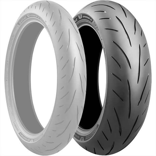 ブリヂストン BRIDGESTONE S23 180/55ZR17 M/C (73W) T/L リア MCR06200 WO店