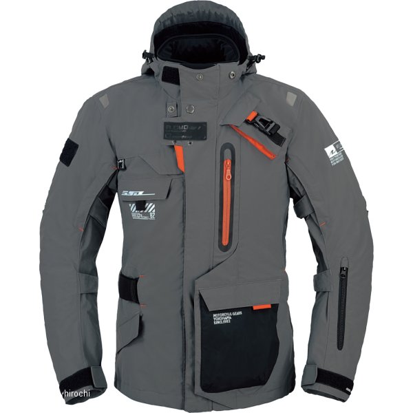 ラフ&amp;ロード 春夏モデル ウォーターシールドコマンドジャケット グレーBLサイズ RR7252GYB3 WO店