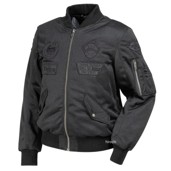 デグナー DEGNER 2024年春夏モデル メッシュMA-1ジャケット 黒 Mサイズ 24SJ-2 WO店の通販は