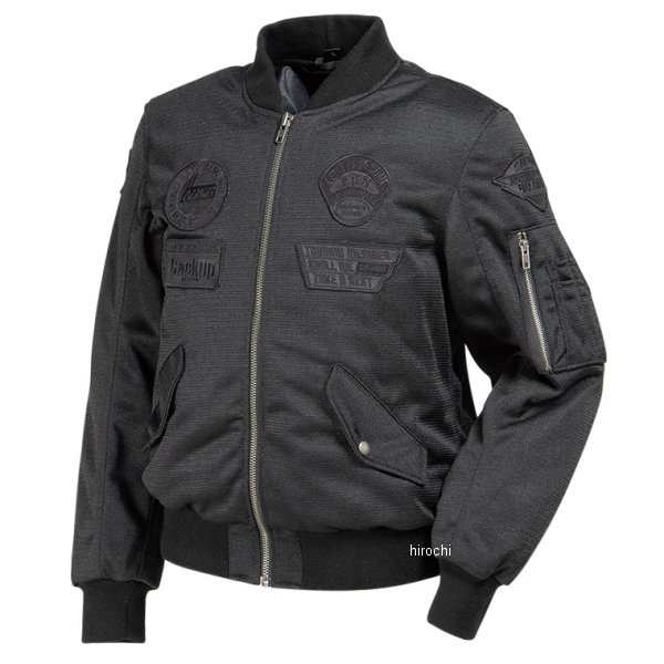 デグナー DEGNER 2024年春夏モデル メッシュMA-1ジャケット 黒 Lサイズ 24SJ-2 WO店の通販は 18,975円