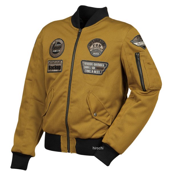 デグナー DEGNER 2024年春夏モデル メッシュMA-1ジャケット ブラウン Lサイズ 24SJ-2 WO店の通販は 25,300円