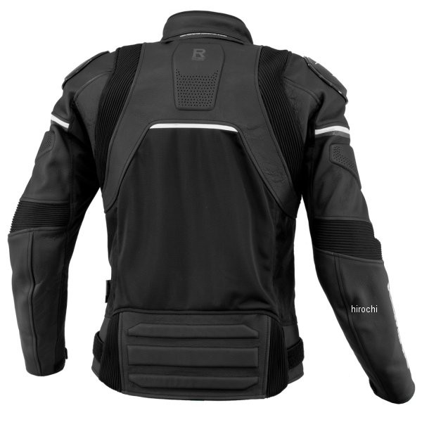 コミネ KOMINE 春夏モデル レザーメッシュ Rスペックジャケット 黒 3XL