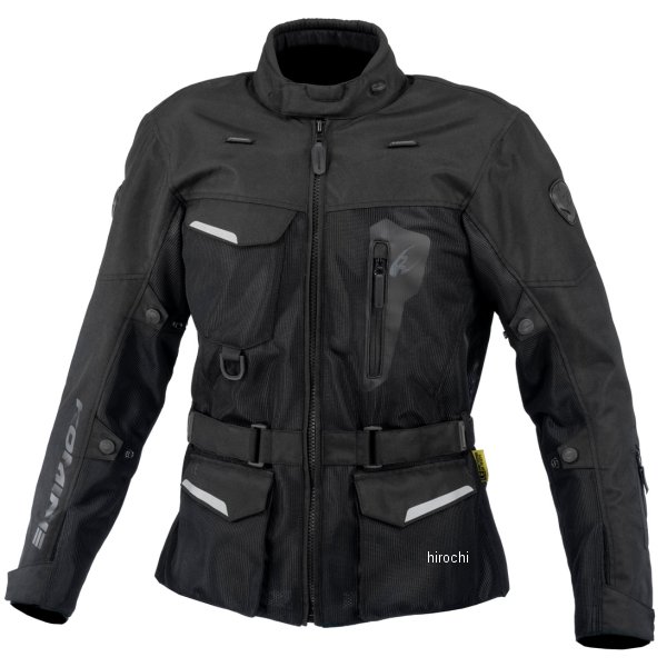 コミネ KOMINE 春夏モデル アドベンチャーメッシュジャケット 黒 3XL 
