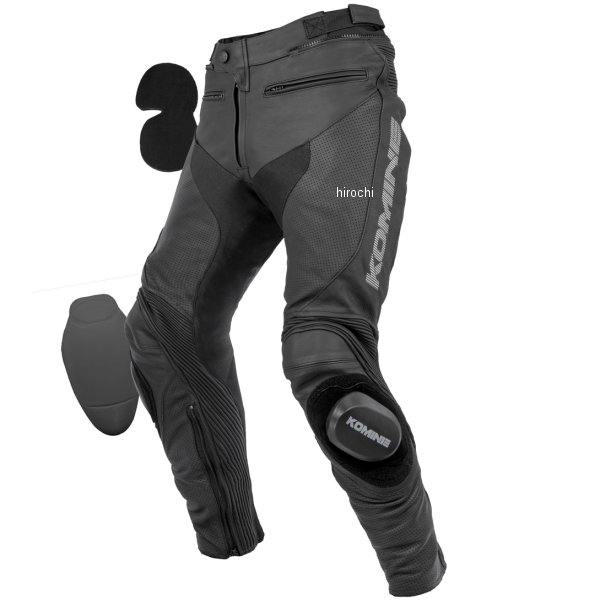 コミネ KOMINE 春夏モデル Rスペック スポーツレザーパンツ 黒 4XLBサイズ 4582611228630 WO店_2