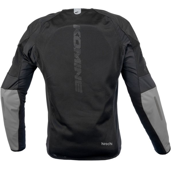 KOMINEバイクジャケット グレー/ブラック 猛暑対策 KOMINE