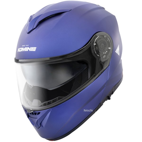 コミネ KOMINE FL システムヘルメット マットメタルブルー XLサイズ 4582611231425 WO店