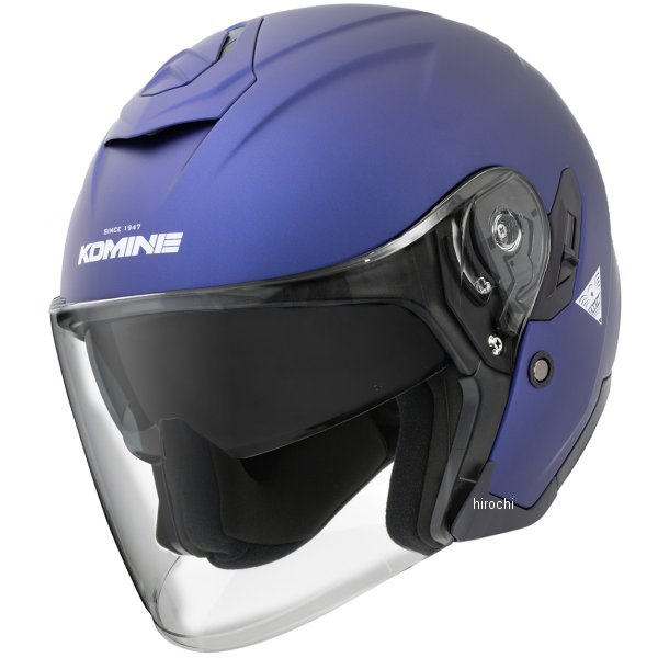 コミネ KOMINE FL コンポジット FRP ジェットヘルメット マットメタルブルー Mサイズ 4582611231494 WO店 15,516円