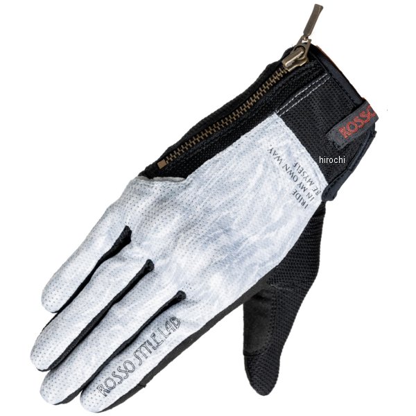 ロッソスタイルラボ Rosso StyleLab 春夏モデル プロテクトミリタリーメッシュグローブ グレーヘロン Lサイズ 4580412752682 WO店の通販は